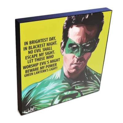 Green Lantern - Popart Print - Movie Quote - Simplypopart.com