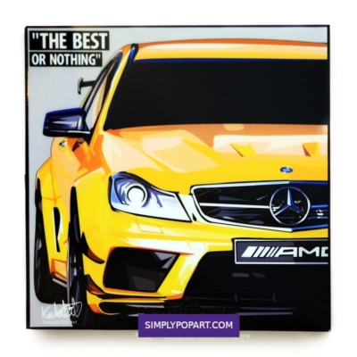 AMG Mercedes - The Best or Nothing - Popart Print - Simplypopart.com